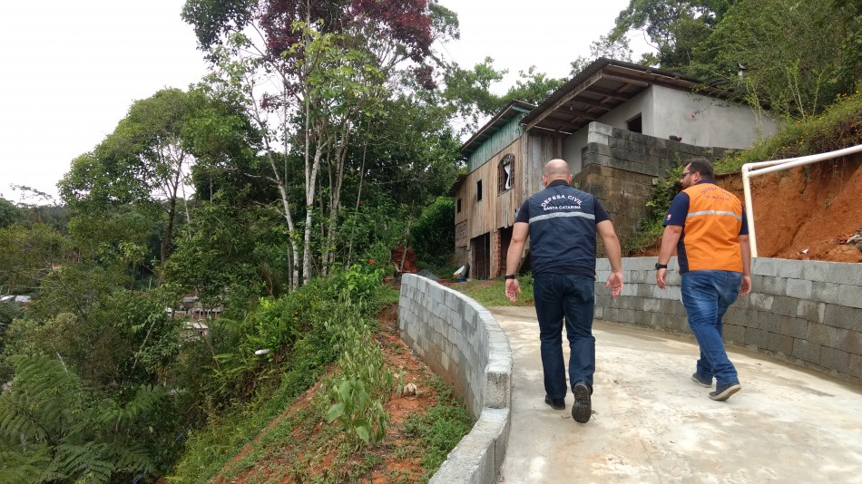 Defesa Civil registra nove ocorrências com a chuva de ontem