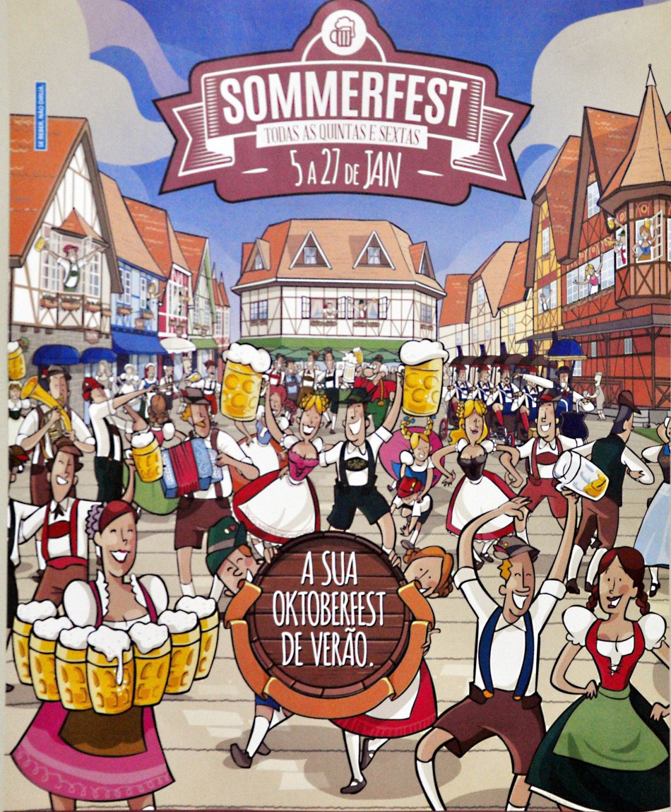 Organização da Sommerfest 2017 espera receber 40 mil visitantes