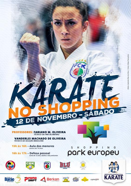 Sábado é o último dia de Karatê no Shopping em 2016