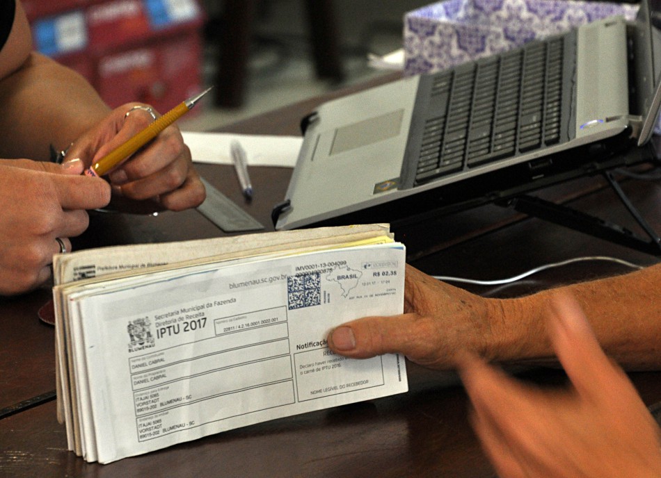 Prazo para pagamento do IPTU com 8% de desconto termina dia 13
