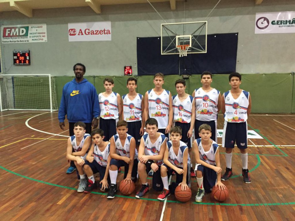 Categorias de base de basquete vencem pelo Campeonato Estadual