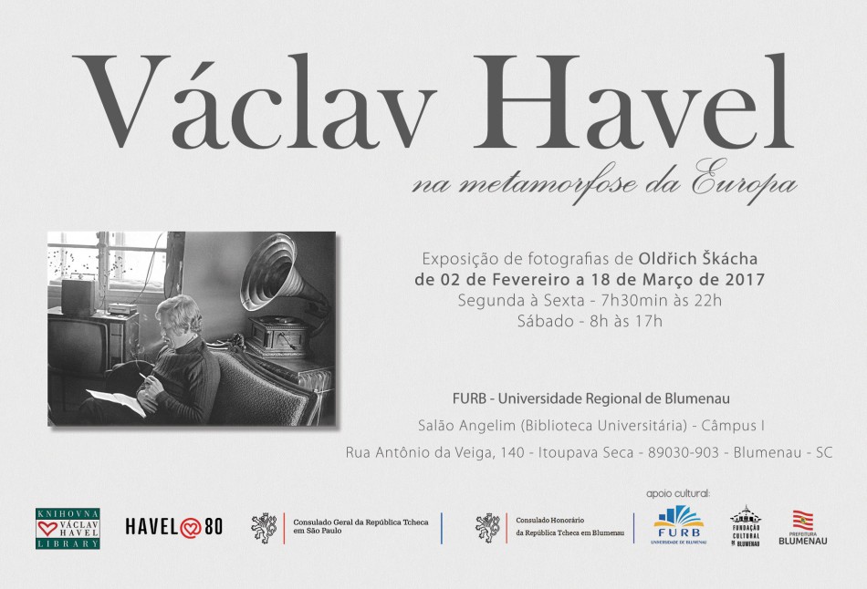 Fundação Cultural organiza exposição de fotos de Václav Havel 