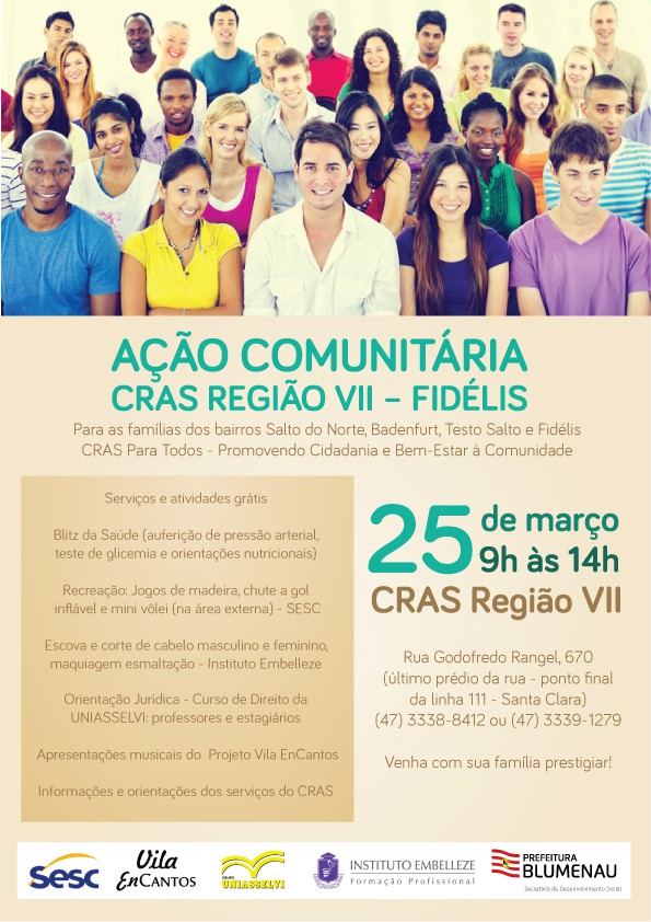 Famílias da região do Fidélis são beneficiadas com Ação Comunitária 