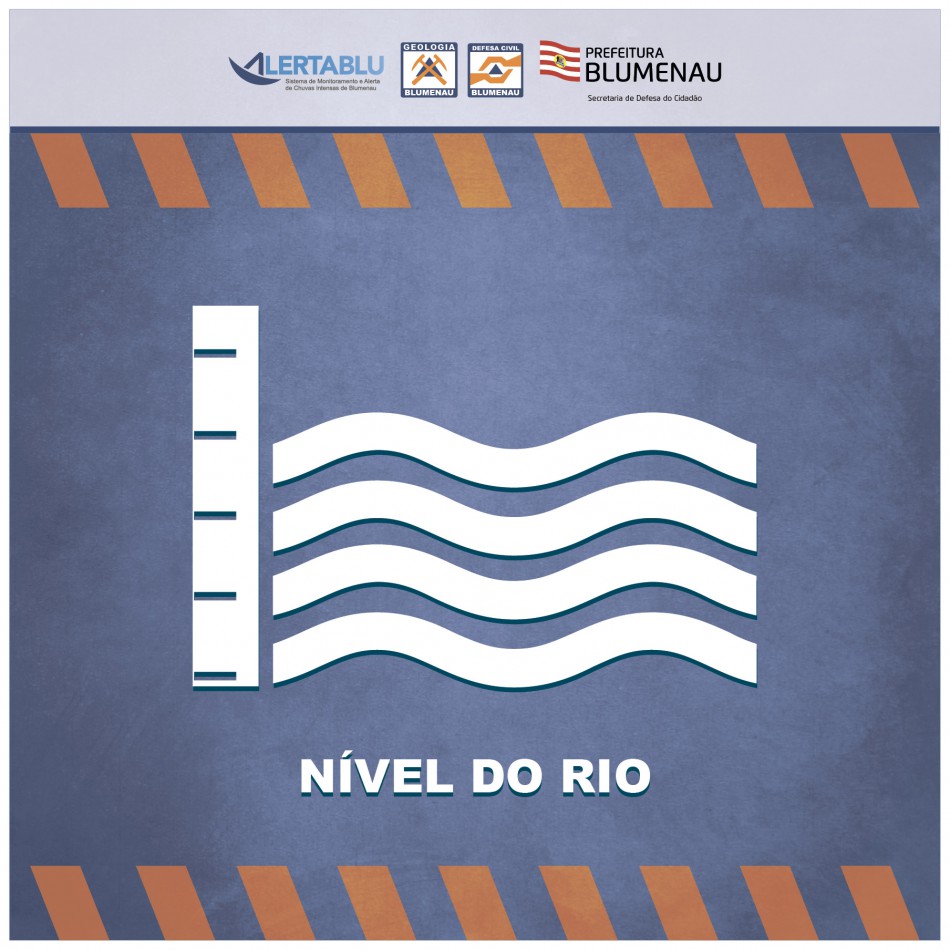 Ceops confirma tendência de queda do nível do Rio Itajaí-Açu