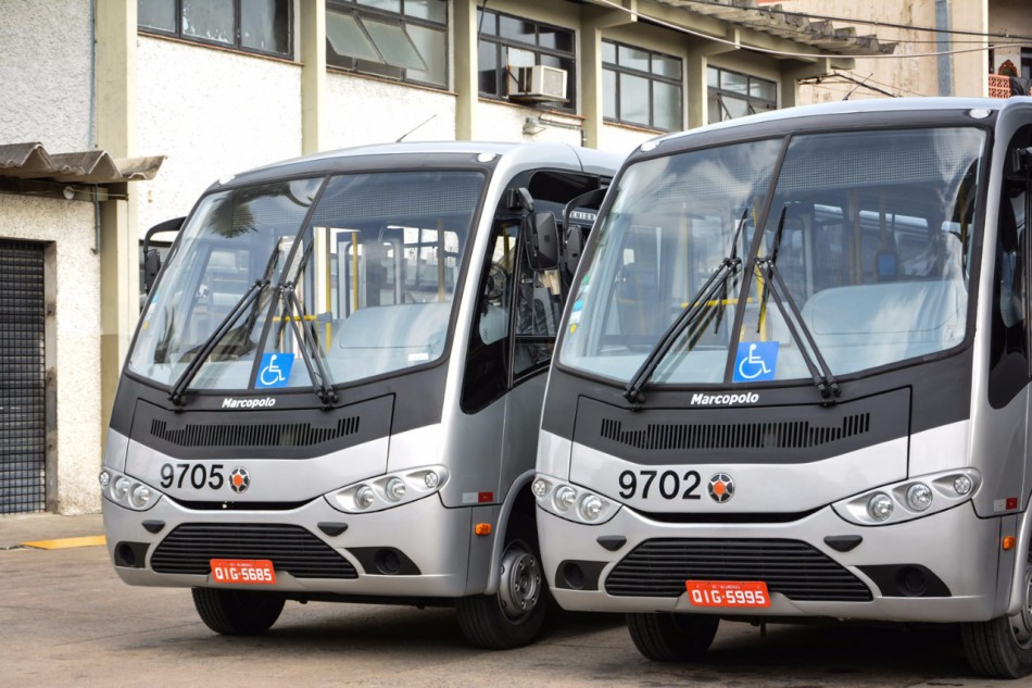 Veículos da nova frota do transporte coletivo serão expostos à comunidade