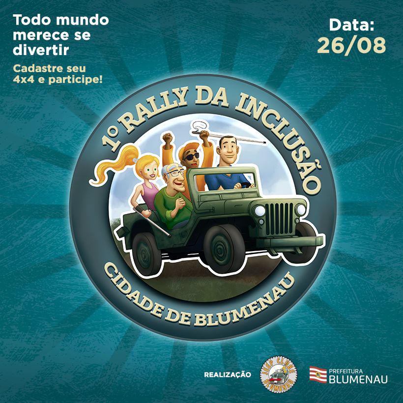 1º Rally da Inclusão ocorre neste sábado