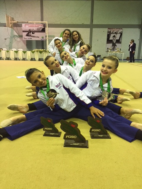 Atletas de Blumenau disputam Regional Sul de Ginástica Rítmica