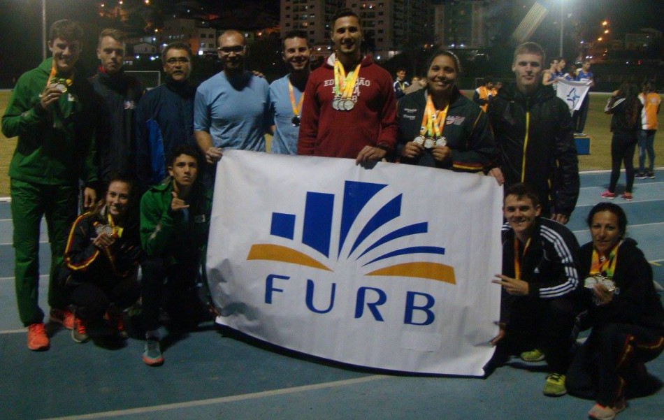 Atletismo de Blumenau disputa os Jogos Universitários Brasileiros