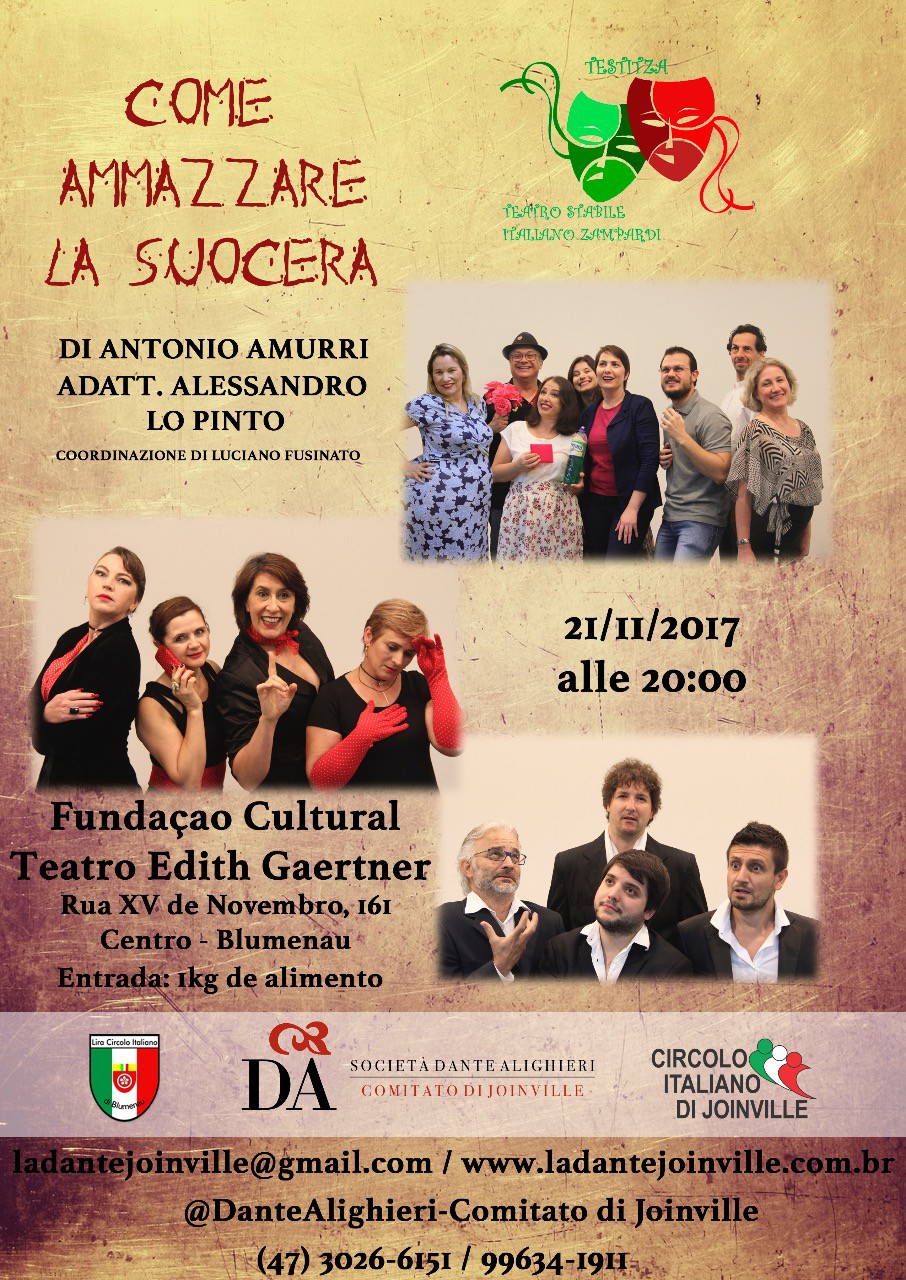 Fundação Cultural recebe peça em língua italiana