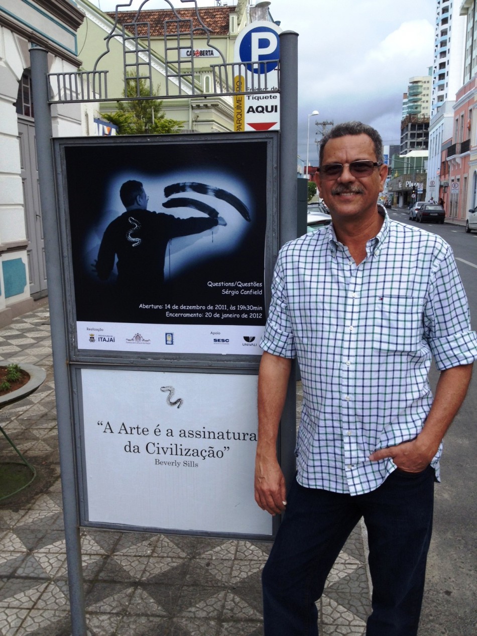 Sérgio Canfield lança livro na 5ª Temporada de Exposições do MAB