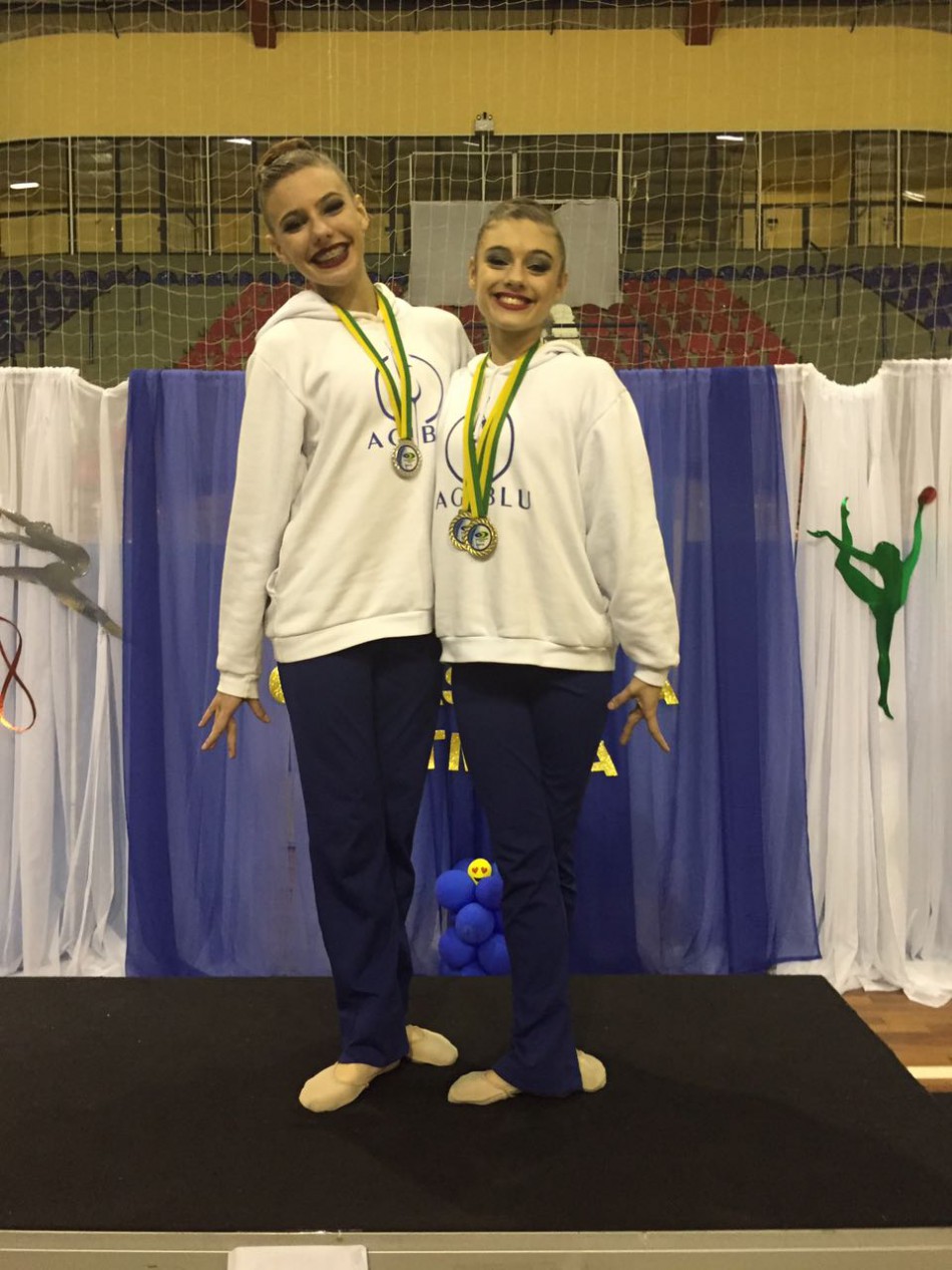 Atletas de Blumenau se classificam para competição nacional de Ginástica Rítmica