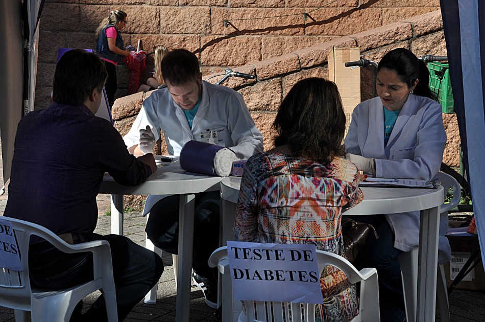 Realizados 368 testes de glicemia em ação do Dia Mundial do Diabetes