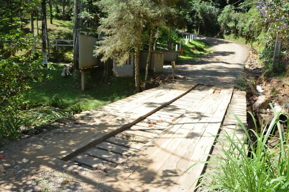 Ponte na Rua Franz Müller será interditada para obras nesta quinta-feira