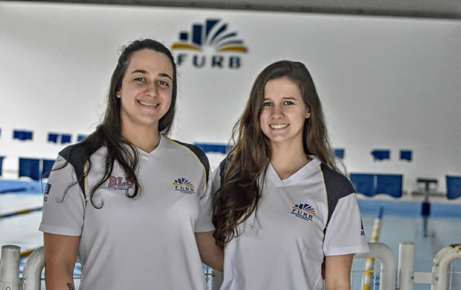 Dupla da natação disputa os Jogos Universitários Brasileiros em Goiás