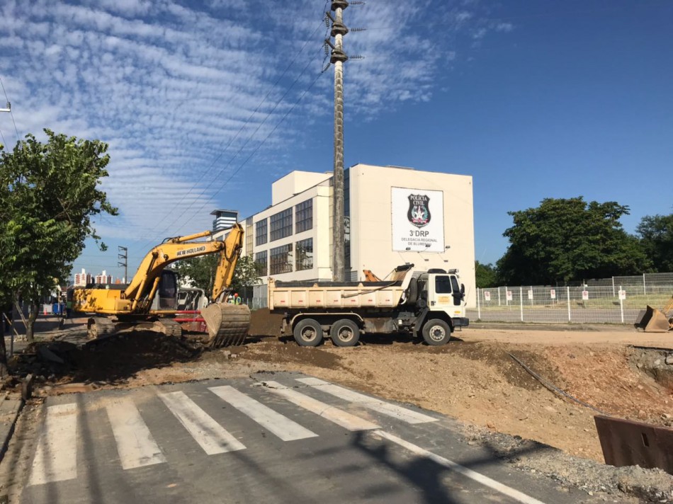 Ônibus terão corredor temporário durante obras da Humberto de Campos