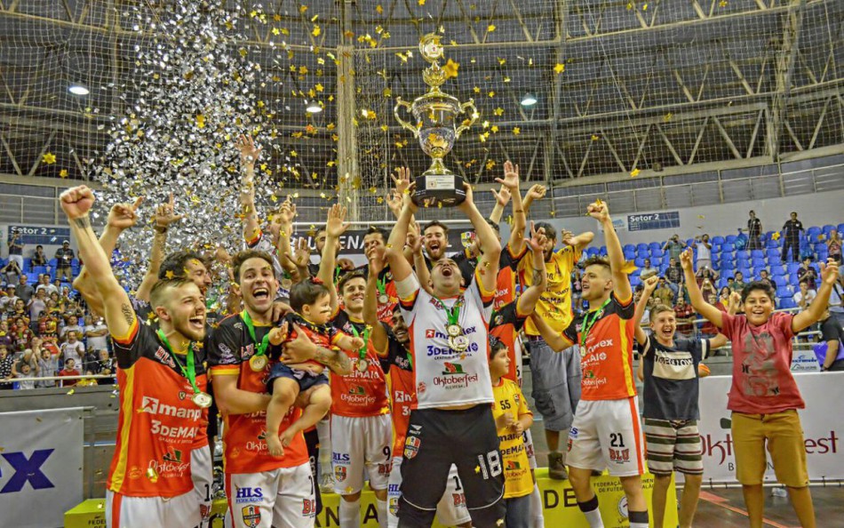 Blumenau Futsal conquista o título da Copa Santa Catarina