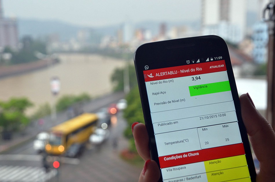Aplicativo AlertaBlu tem número de instalações quadruplicado