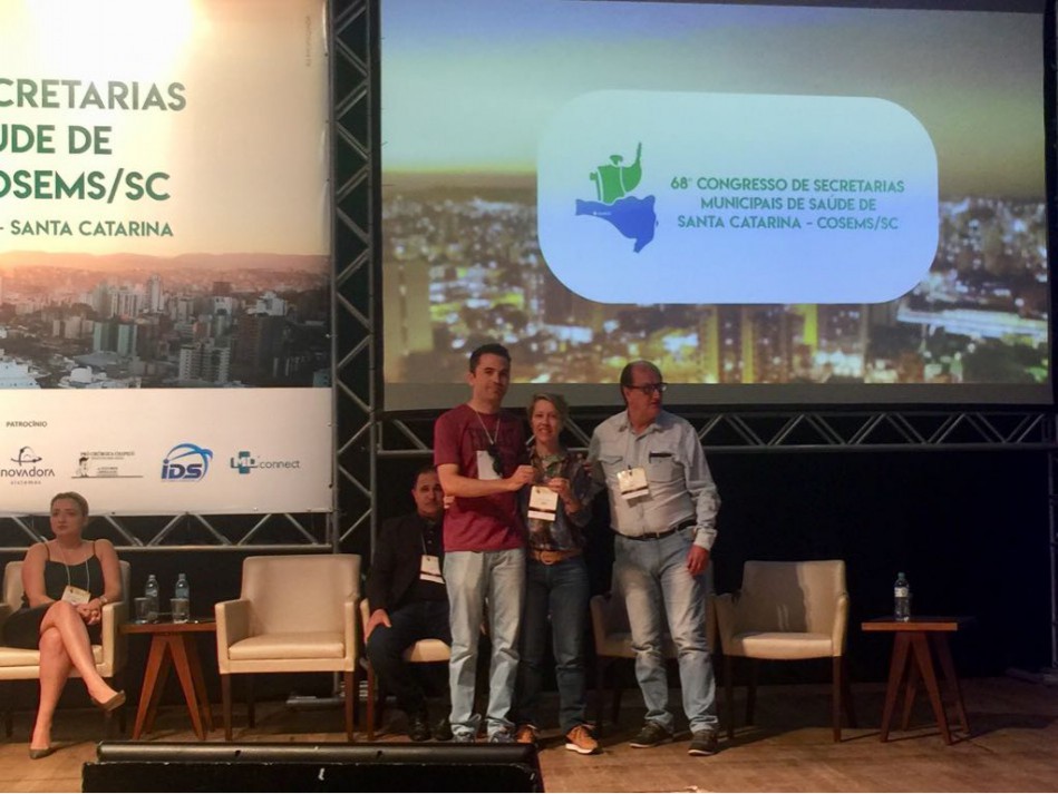 Prefeitura recebe premiação estadual por trabalho na área da saúde