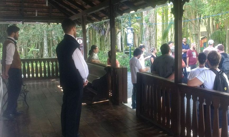 Alunos do Senac Blumenau visitam Museu da Família Colonial