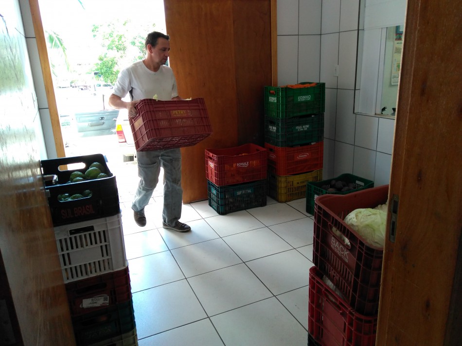 Banco de Alimentos reaproveita 129 toneladas de comida em 2017