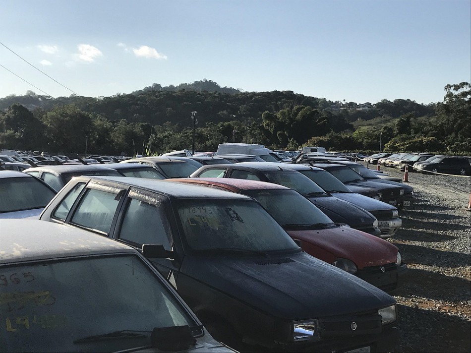 Aberta a visitação dos veículos que vão a leilão