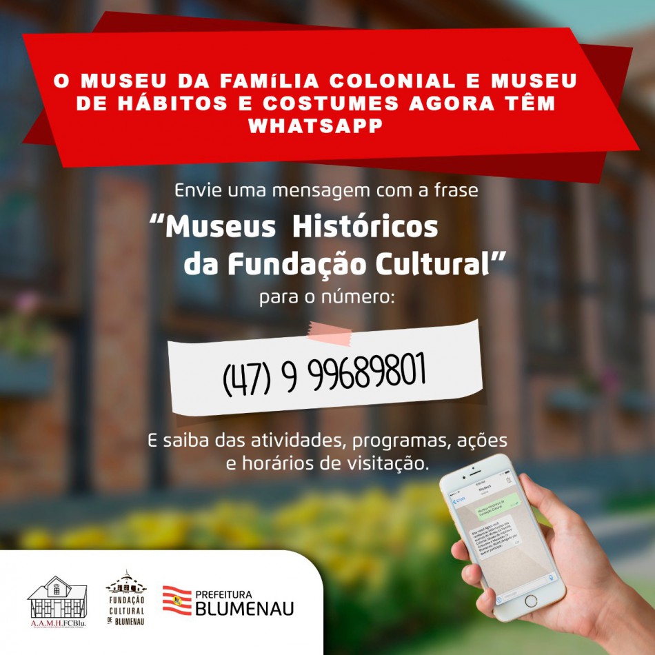 Museus atenderão visitantes também via WhatsApp