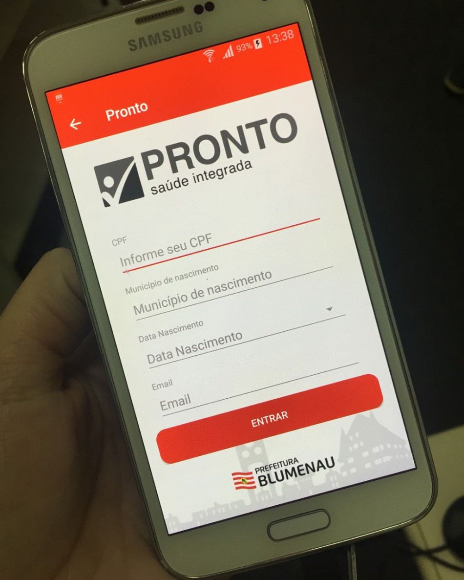 Aplicativo Pronto Mobile registra mais de 500 downloads