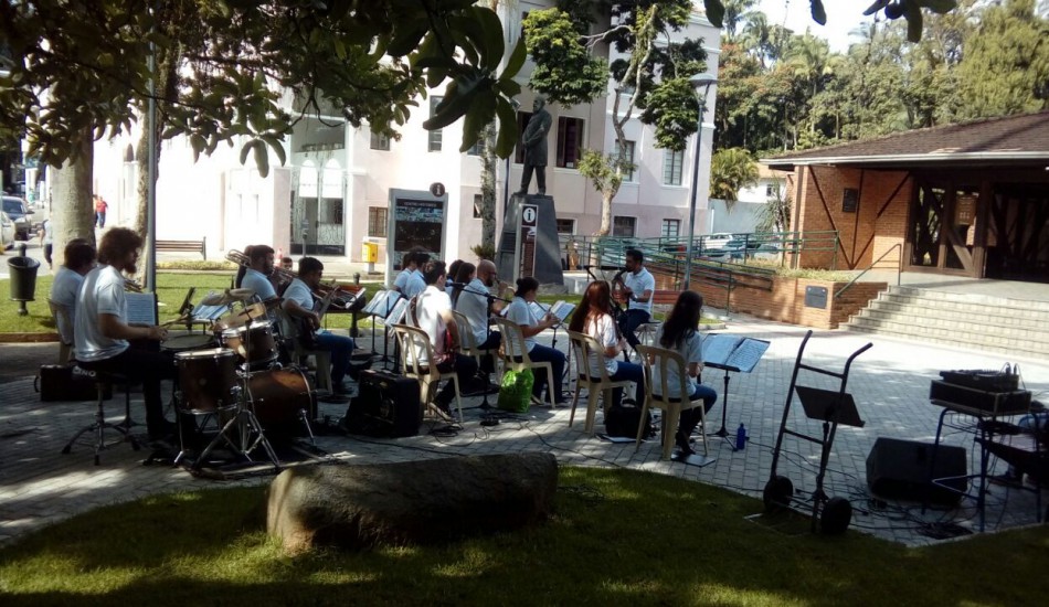 Banda Municipal faz ensaio aberto na Semana da Língua Alemã