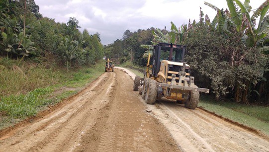 Ruas do Distrito da Vila Itoupava recebem melhorias