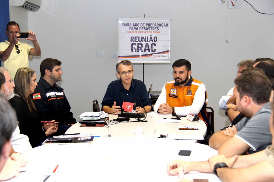 Atividades do Simulado de Reação a Desastres iniciam em Blumenau