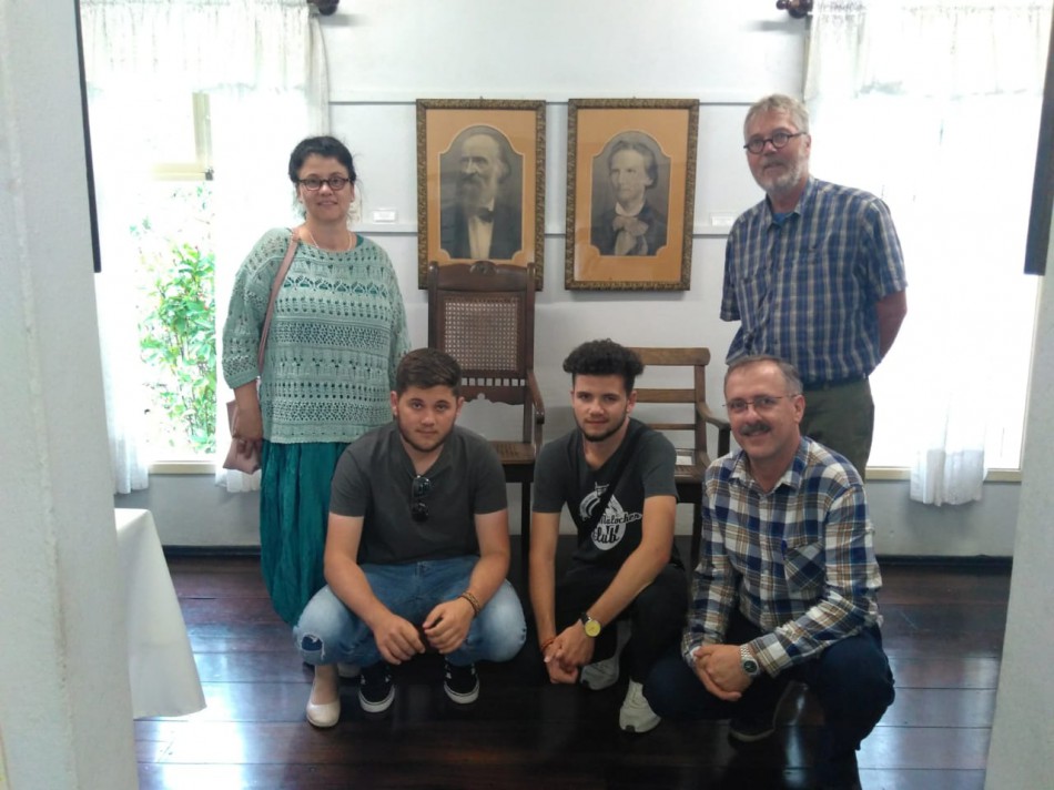 Museu de Ecologia Fritz Müller recebe visita ilustre