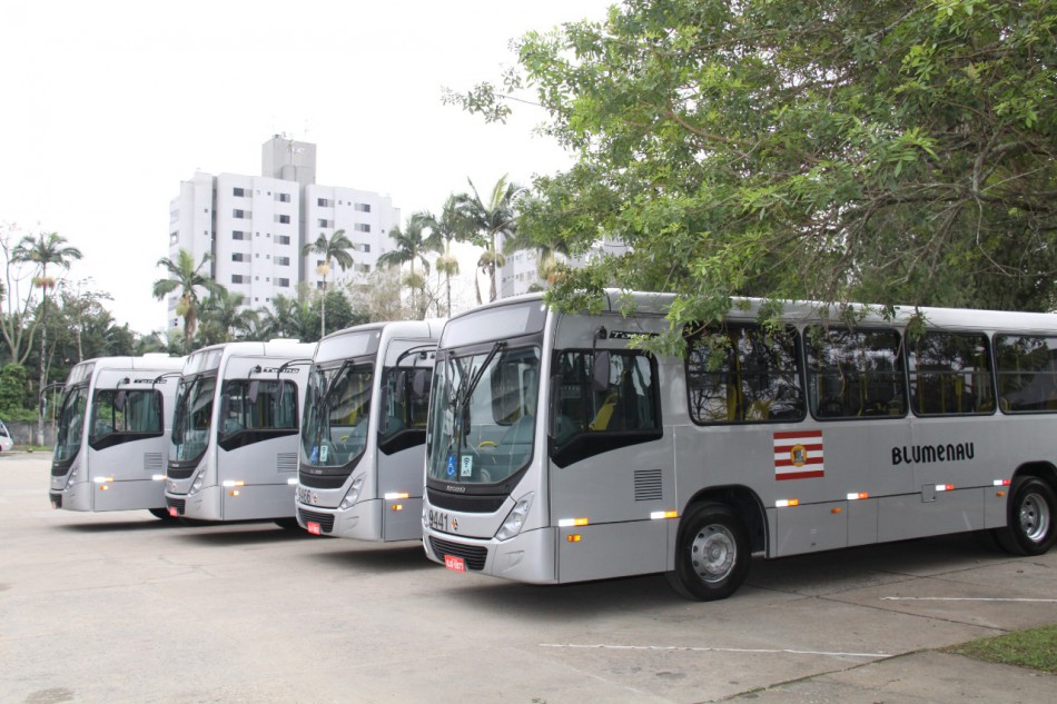 Transporte coletivo de Blumenau conta com 37 novos ônibus