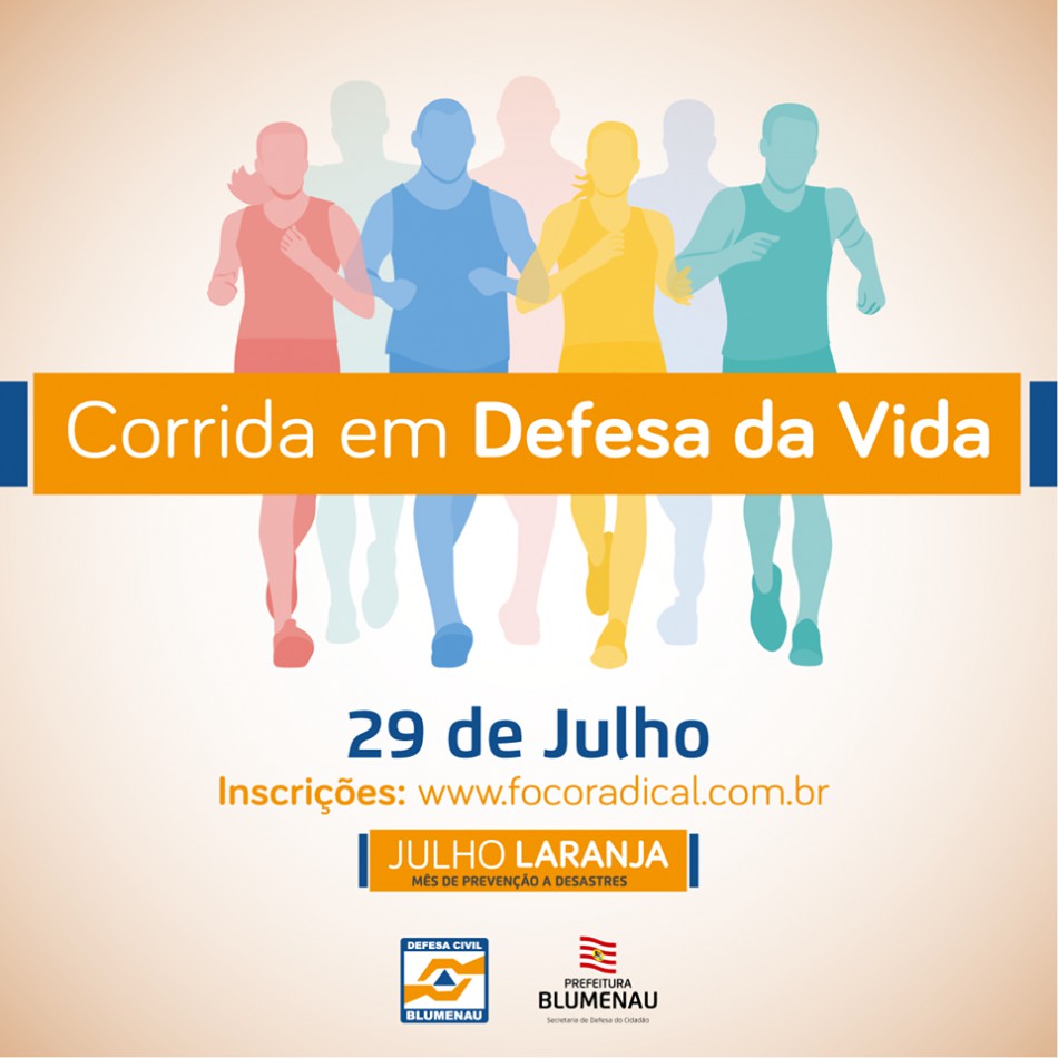 Seguem abertas as inscrições para a Corrida em Defesa da Vida