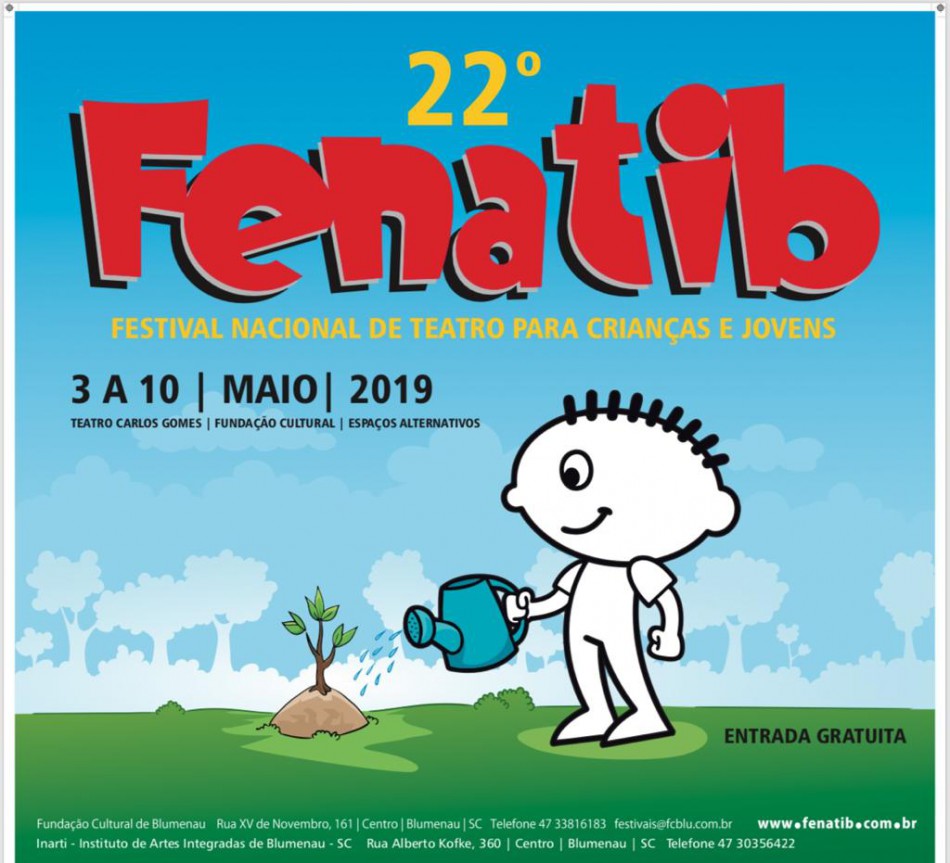 Grupos têm até 9 de novembro para se inscrever no Fenatib