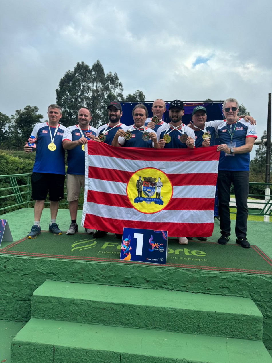 Blumenau fatura mais três troféus e segue líder nos Jogos Abertos de Santa Catarina