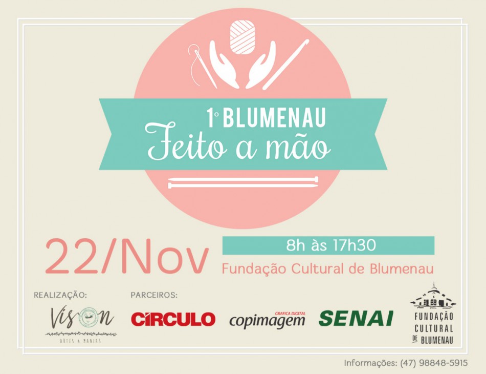 1º Blumenau Feito à Mão capacita artesãos