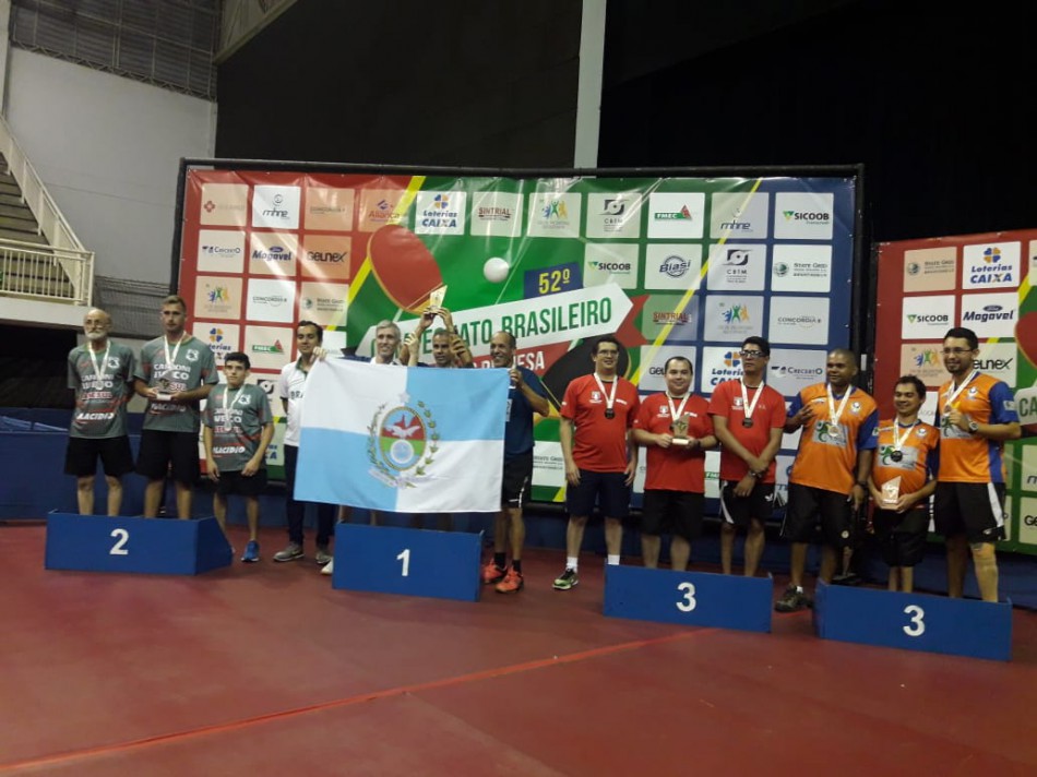 Paratleta conquista prata no Campeonato Brasileiro de Tênis de Mesa