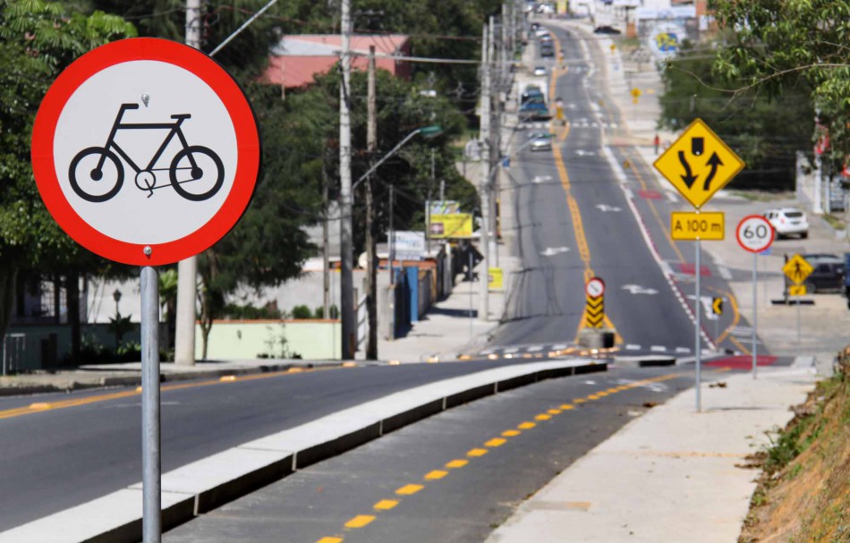 Blumenau ganha mais de 10 km de ciclovias e ciclofaixas em 2018