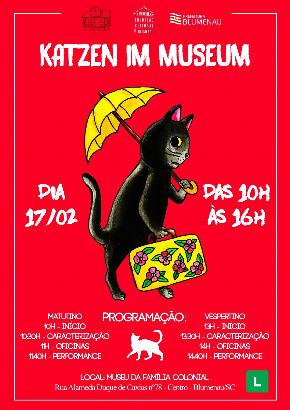 Museus promovem atividades culturais no Dia Mundial do Gato