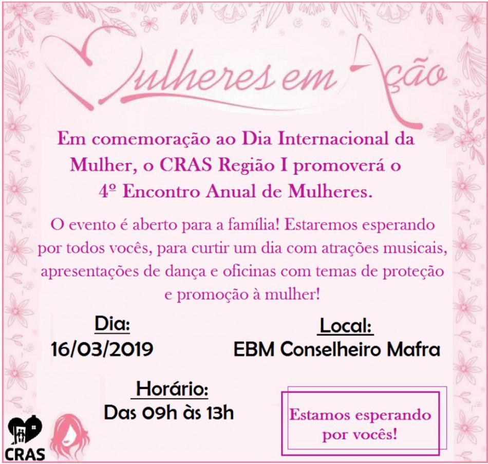 Cras da Velha realiza encontro de mulheres