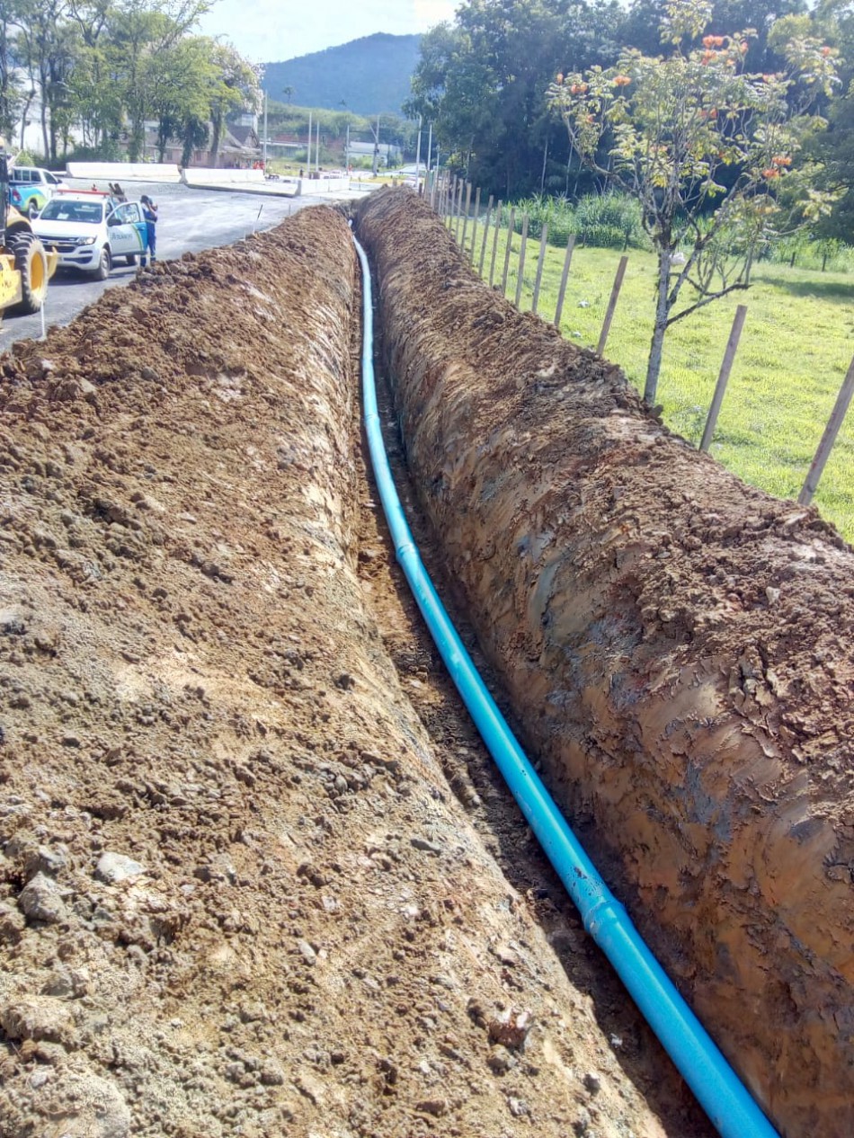 Samae conclui mais uma obra de interligação