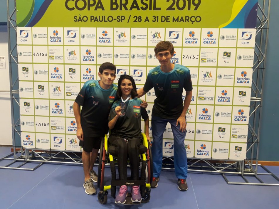 Paratleta blumenauense conquista bronze na Copa Brasil de Tênis de Mesa