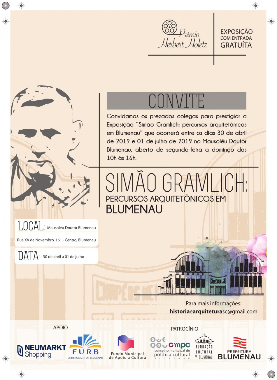 Simão Gramlich é homenageado com exposição no Mausoléu