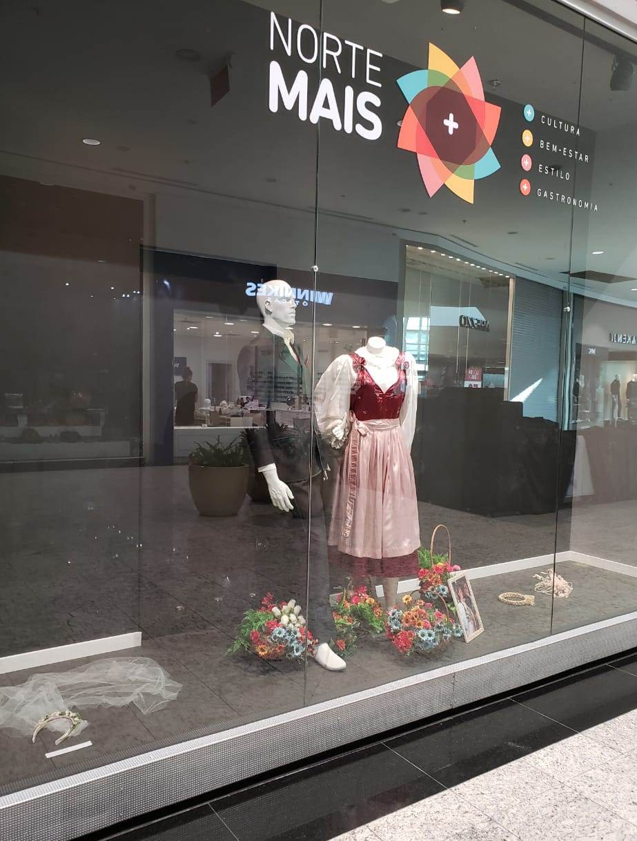 Exposição de noivas é atração no Shopping Norte