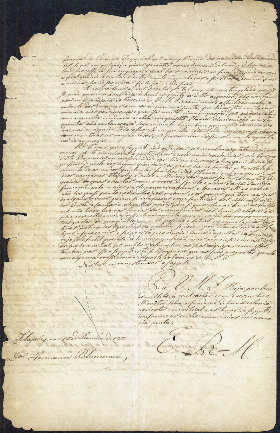 Memória Digital: comemoração 200 anos Dr. Blumenau