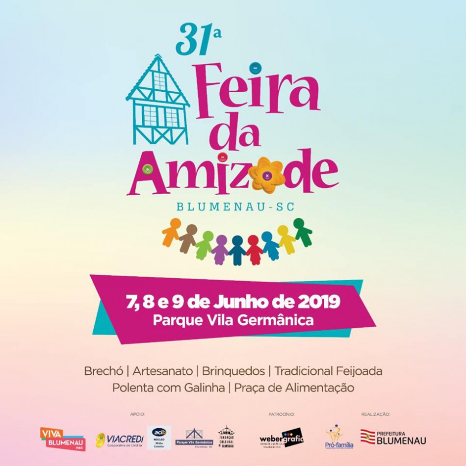 Feira da Amizade e evento de tatuagem são atrações neste fim de semana em Blumenau