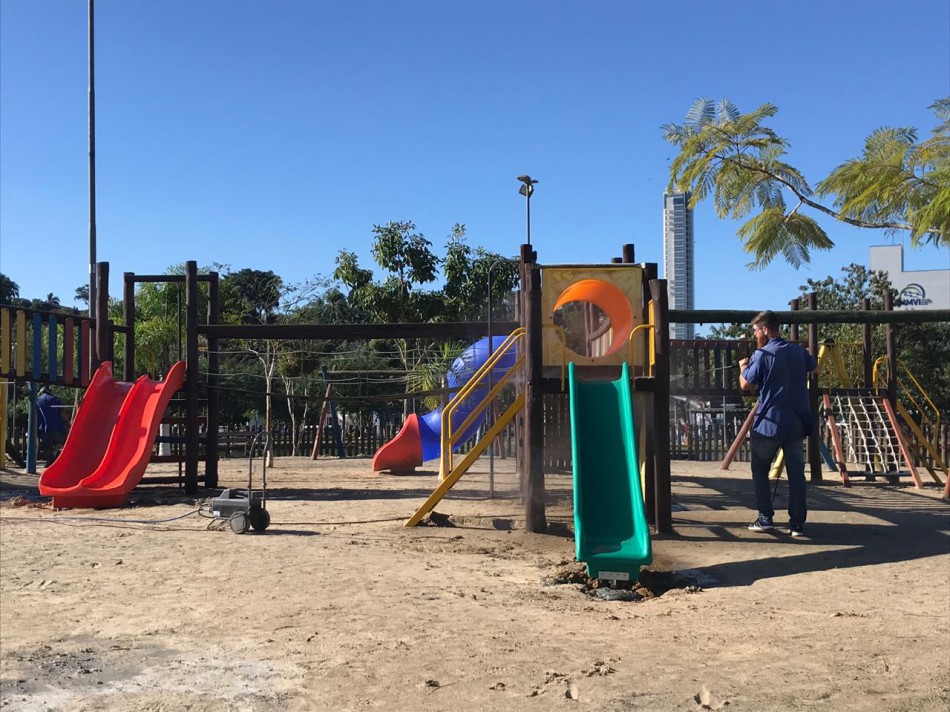 Parque Ramiro Ruediger passa por revitalização