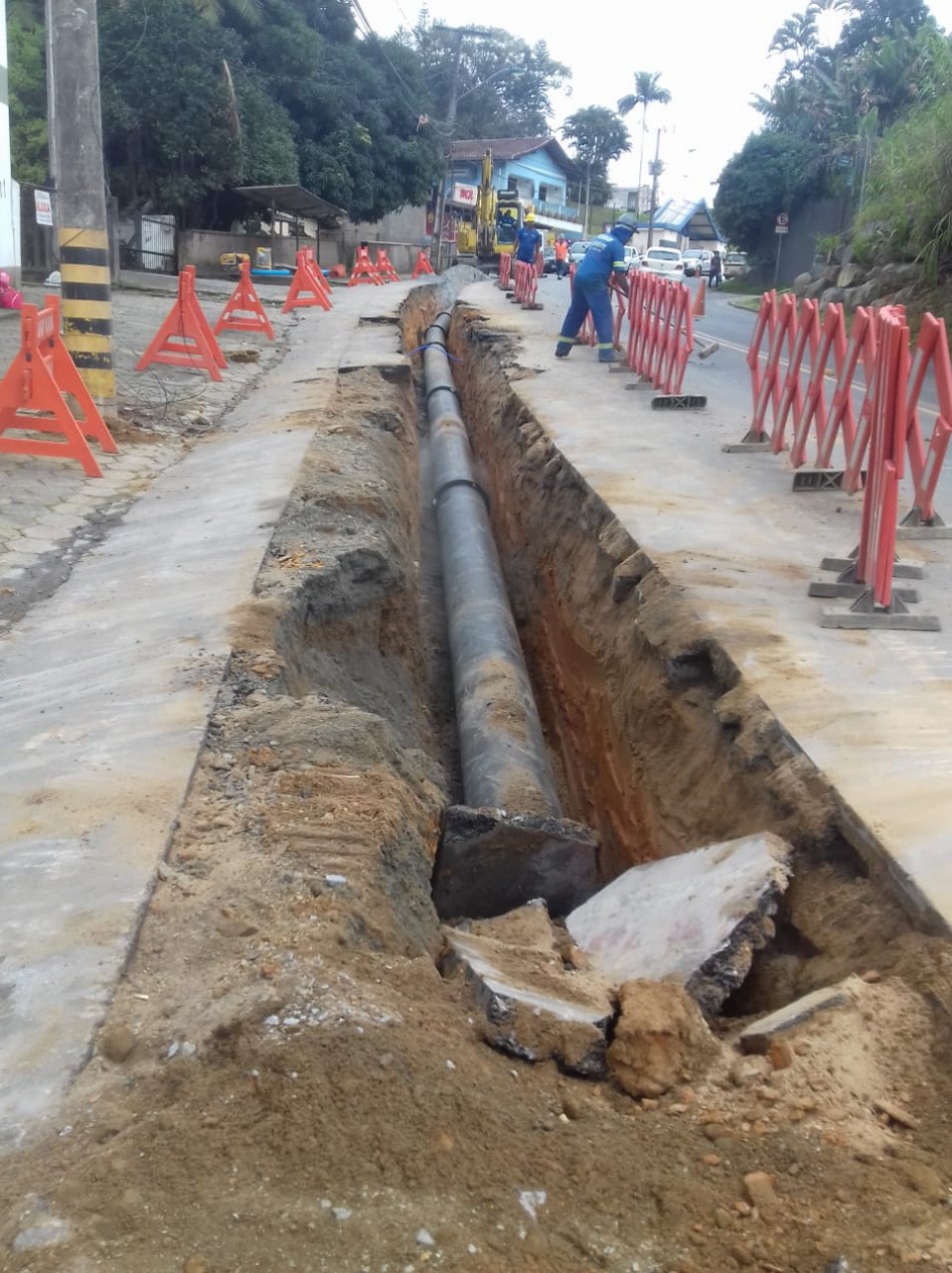 Samae dobra as equipes de trabalho para a expansão de rede no bairro Fortaleza