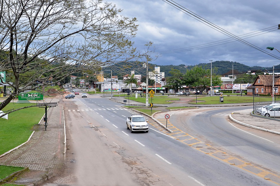 Evento modifica temporariamente o trânsito no Vorstadt na manhã deste domingo