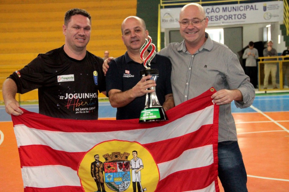 Blumenau é vice-campeã dos Joguinhos Abertos
